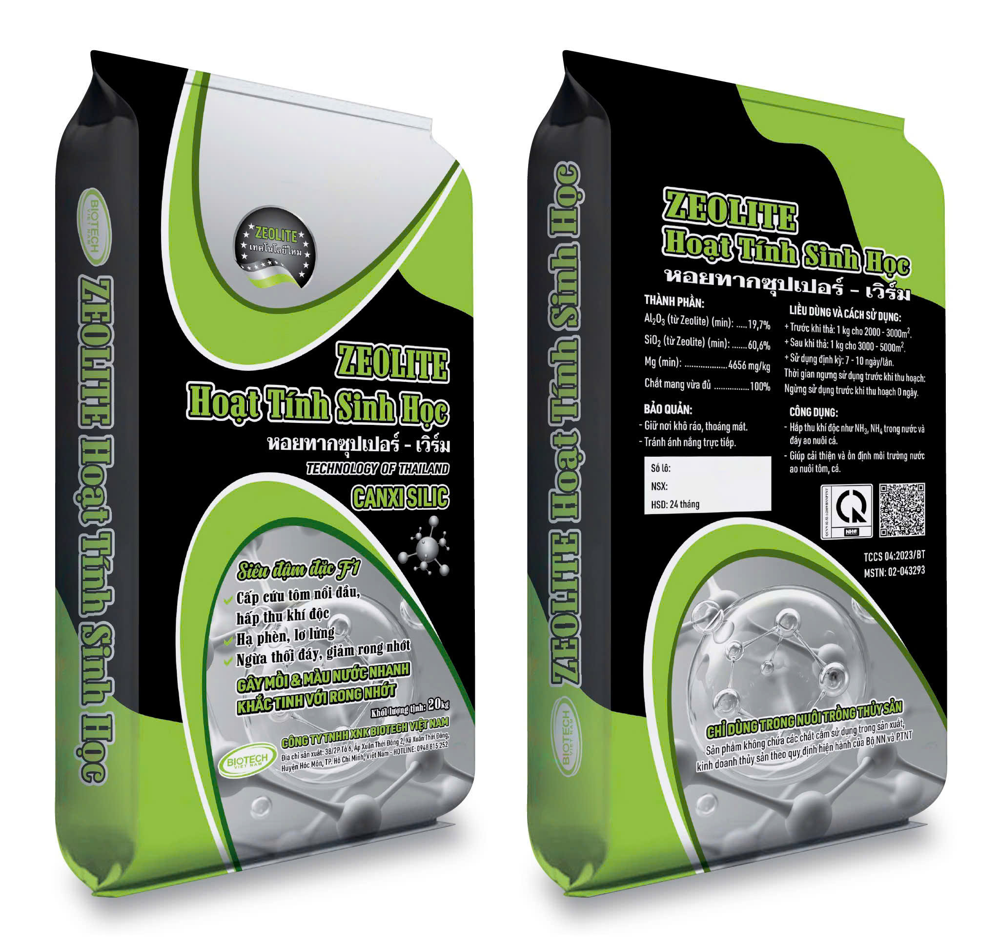 Zeolite (Canxi Silic)